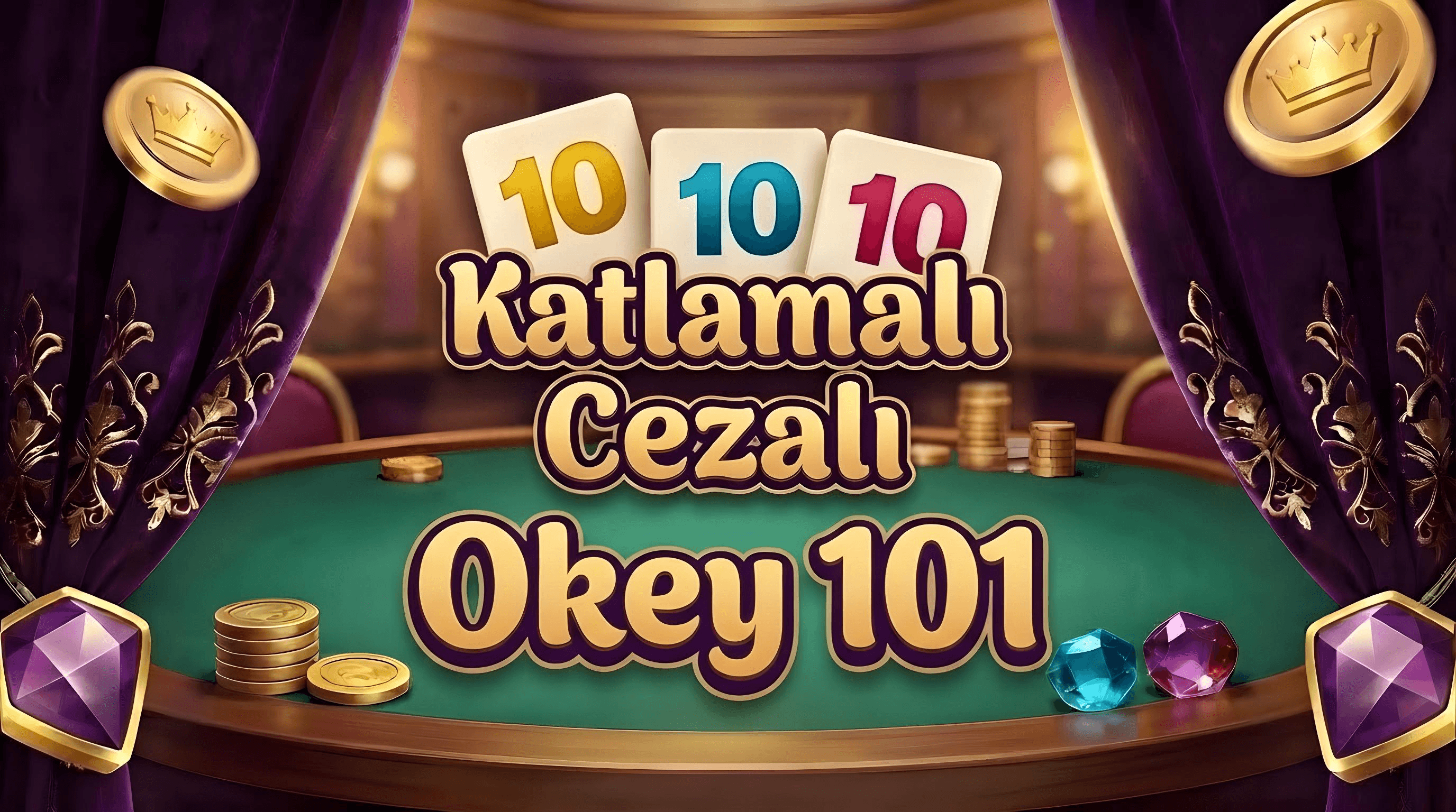 OKEY 101 Cezalı/Katlamalı